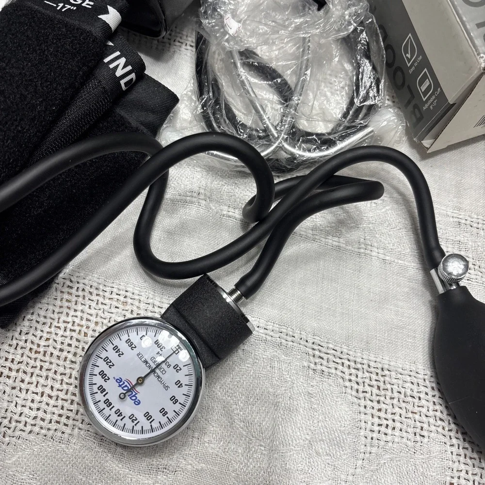 Equate Manual Blood Pressure Monitor With Accessories Bag